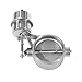 Exhaust Control Valve with Vacuum Actuator, Vacuum to Open Style Stainless Steel Valved Muffler Exhaust Cutout Accessories (4in/101mm)