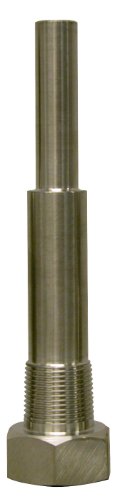 Winters TIW Series Stainless Steel 304 Industrial 9IT Thermowell, 6