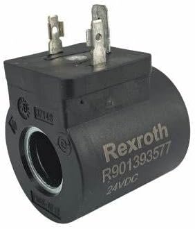 1pcs 100% New Rexroth Solenoid Valve Coil R901393577/R901393412 12VDC/24VDC (R901393577 (24VDC))