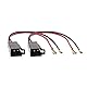 Sound Way Lautsprecherringe Adapter Halterungen Lautsprecher Adapter Kabel kompatibel mit FIAT, Alfa Romeo, Lancia, Opel, Ford, Peugeot, Citroen