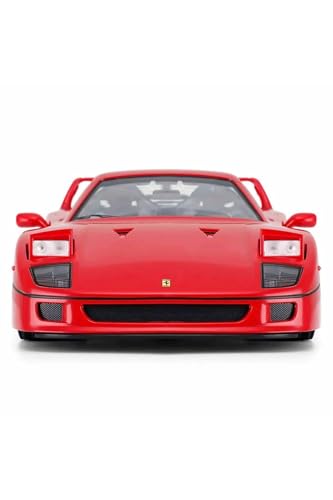 Image of Radio Remote Control 1 /14 Scale Car F40 RC Model Car w /Front Light Controller Open /Close (Red)