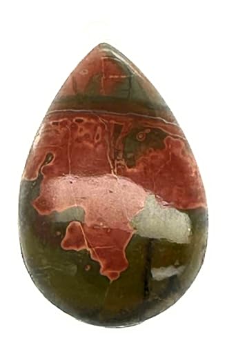Natural Red Jasper 925 Solid Sterling...