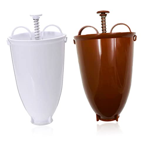 Garneck 2pcs Doughnut Maker Machine Manual Doughnut Tool Diy Donut Making Kit Creative Doughnut Mold for Kitchen Home Baking Accessory