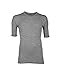 Produktbild Dilling Merino Halbarmshirt für Herren - Bio Merinowolle Grau L