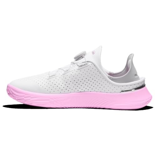Under Armour Slipspeed Trainer - Men's (White/Stellar Pink/Metallic Silver)2