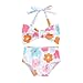 Carolilly Costume da Bagno Bambina 2 Pezzi Bikini Bambina Stampa Floreale...