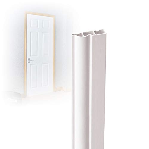 White 5.5m (18') Torus uPVC Door Architrave Plastic Casing Roomline PVC Ogee