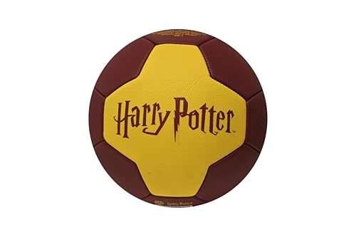 Image of KAIZEN Size 3 Kids Football - Soft Rubber Soccer Ball for Boys & Girls | Durable Outdoor /Indoor Training Ball (Brown & Yellow)