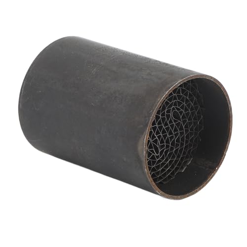 Aramox Catalizzatore Universale per Moto, Silenziatore di Scarico Centrale Anteriore con DB Killer per di Scarico Moto Universale Tubo di Collegamento Catalitico 35x50mm