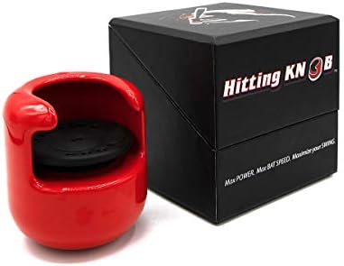 Hitting Knob - 8 oz Youth (Non-Wood Bat). A Baseball & Softball Swing Training Bat Weight. Attaches to Knob End of Bat, Little League & High School Practice Equipment. Increase Power & Bat Speed.