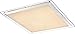 Produktbild Globo LED Decken Lampe Leuchte Chrom Fernbedienung Dimmbar Sparkle Farben Fixierbar, weiß, 48380
