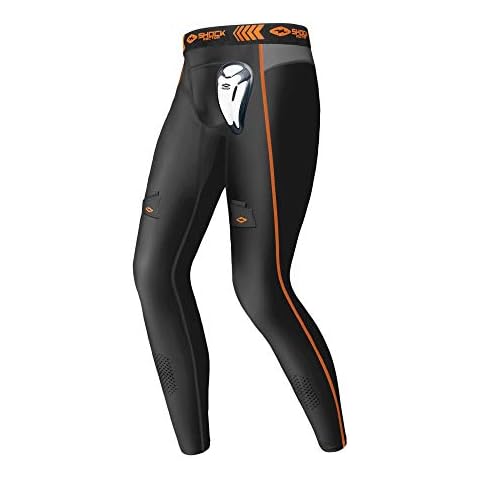 Shock Doctor Compression Hockey Pant w/BioFlex Cup Black L Cover