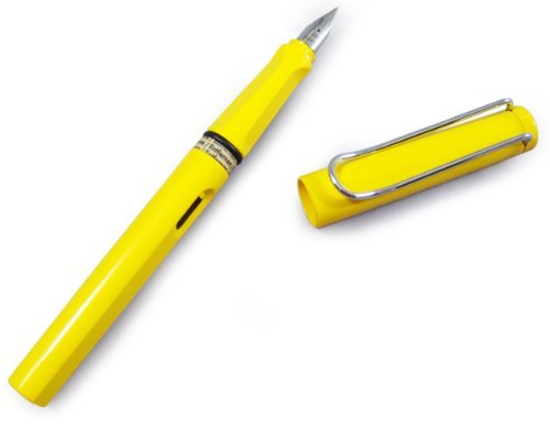 Amazon | LAMY ラミー 万年筆 サファリ イエロー ペン先サイズ：F(細字