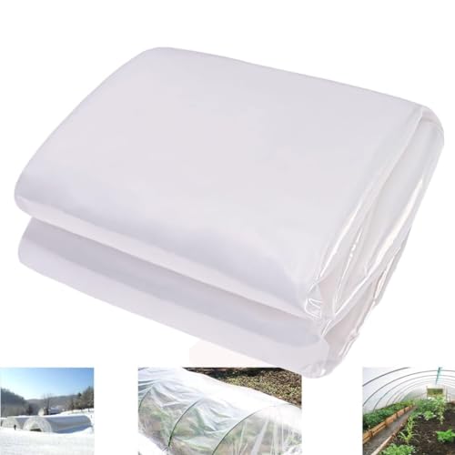 6 mil Greenhouse Plastic Film Sheeting Cover UV Resistant Freeze