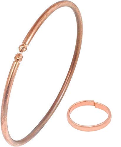 See full amazon price history chart for VIDEH Health Benificial Pure Copper, Tube Design Adjustable Anklet Kada Leg Kada, 4-8 Inch Diameter for Men and Women (Pure Copper Anklet KadaPACK of 1 + Ring) VIDEH Health Benificial Pure Copper, Tube Design Adjustable Anklet Kada Leg Kada, 4-8 Inch Diameter for Men and Women (Pure Copper Anklet KadaPACK of 1 + Ring) (B0BSV8CV2B) Amazon Price History, Amazon Price Tracker