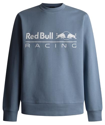 Red Bull Racing X Pepe Jeans Bluza męska RBR Team Logo Crew (1 szt.), Niebieski (Soho Blue), XL