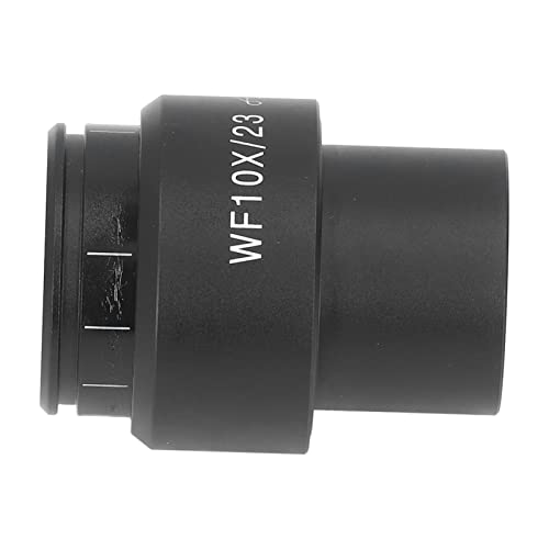 Microscope lentille oculaire WF10X champ 23 mm verre optique à revêtement dioptrie 30mm