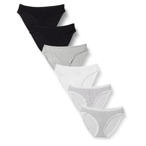 Amazon Essentials Womens Cotton Bikini Brief Underwear (Available in Plus Size)