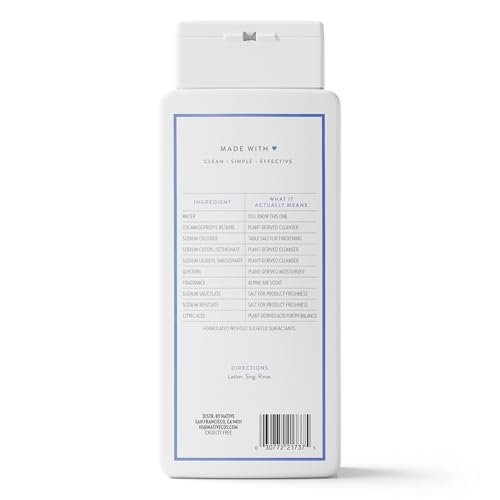 Native Body Wash Contains Naturally Derived Ingredients | For Women & Men, Sulfate, Paraben, & Dye Free Leaving Skin Soft and Hydrated | Limited Edition | Alpine Air Scent 18 oz - image 9