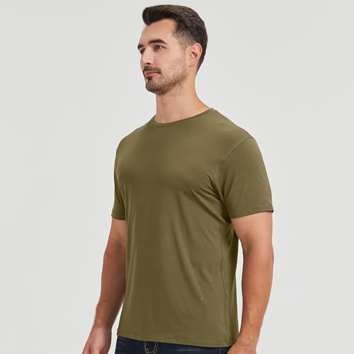 Image of netdraw Men's Ultra Soft Bamboo Viscose Cotton T-Shirt S-3XL