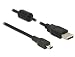 Produktbild Delock Kabel USB 2.0 Typ-A Stecker > USB 2.0 Mini-B Stecker 0,5 m schwarz