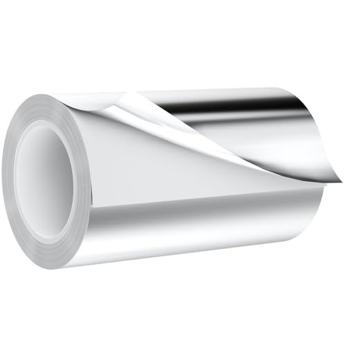 Image of Aluminum Foil Tape Heavy Duty 6 Inch x 22 Yards(3.9 mil), High Temp Waterproof HVAC Tape, Silver Insulation Adhesive for Ductwork, Sealing, Dryer Vent, Furnace, AC, Pipe Repair