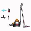 Dyson Big Ball Turbinehead Canister Vacuum Cleaner Pro Bagless HEPA Filter Strong Suction Self Adjusting Cleaner Head Large bin YellowIron with 5AVE Microfiber Cloth