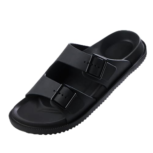 BEMGNAR Men's Comfort Slides with Arch Support - Adjustable Buckle Straps & Lightweight EVA Footbed - image 1