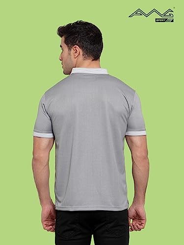 Image of AWG ALL WEATHER GEAR Golfito Polo Tshirt for Men. Lightweight and Breathable Fabric Micro Poly Fabric (Ideal for All Occasions)