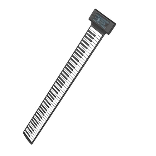 初心者用電子キーボード 88 手巻き電子キーボード 88キー シリコンピアノ ポータブルで折りたたみ可能 初心者と大人向け