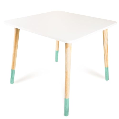 Mesa Infantil de Madeira - Verde Claro