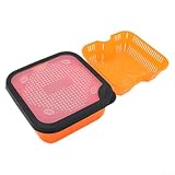 Facile da usare: basta inserire il filtro nel contenitore, versare il pellet, aggiungere acqua e lasciarlo riposare. L'acqua in eccesso drena liberamente, la tua esca è perfettamente preparata per un successo di pesca ottimale.