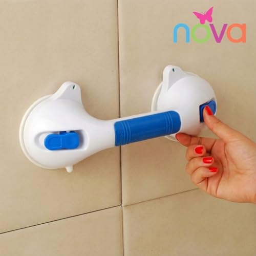 Barre d'appui à ventouse poignée de sécurité bain douche 30cm - 3