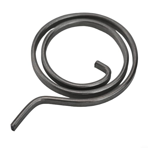 Gdfnmogo Juego de resortes de torsión resistentes para manija de puerta interior, juego de resortes de repuesto compatibles con manijas de puerta izquierda y derecha, color negro, 5 piezas (FMTB-MSC)