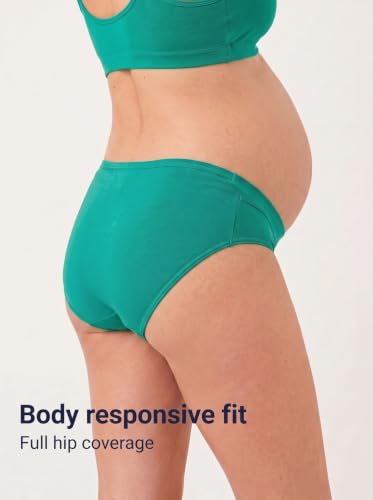 Image of Inner Sense Organic Cotton Bamboo Maternity Panties After Delivery