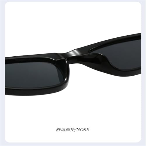 Lunettes de soleil rétro œil-de-chat pour masquer la fatigue avec style - 3