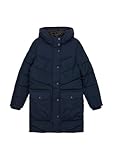 ist einfarbig s.Oliver Steppmantel mit Pattentaschen Dark Blue L
