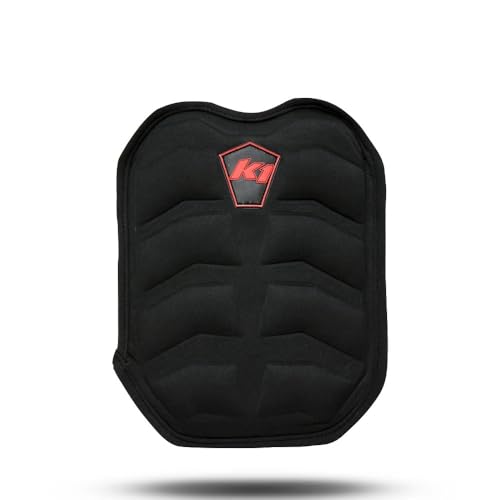 K1 RaceGear Chest Protector, Adjustable Straps, Plastic, Black, Youth, Each