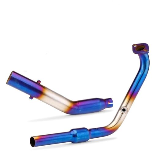 Échappement inox pour Yamaha MT15 R15 V3 V4 tube de raccordement durable