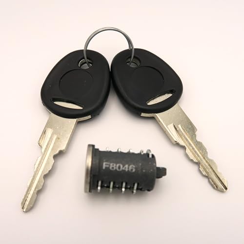 Cylindre de sécurité pour caravane et camping-car avec 2 clés, système FAP New System (1 cylindre 2 clés)