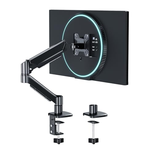 Single Adjustable Monitor Mount for Desk