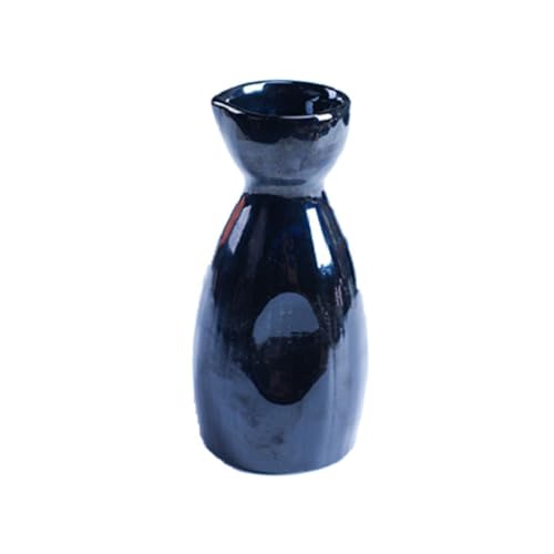 OSOLADY 陶瓷窯変酒具壺 酒器 徳利 多用途和風酒瓶 茶器 ワイン容器 小容量 湯冷まし おしゃれなバー用 素材 家やオフィスでの使用に