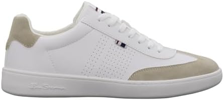 Ben Sherman Men's Glasgow Sneaker White/Off White Review | Image 5