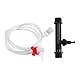 Gorgeri Gartendünger-Injektor, Gartenbewässerungsgerät-Set G3/4 Düngemittelinjektor-Schalterfilter-Wassertube, Düngerinjektor,zumischer