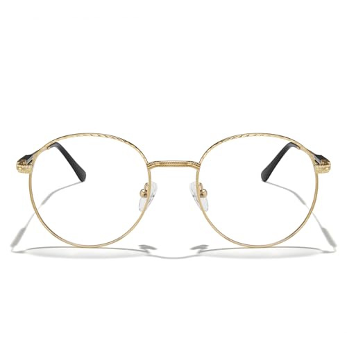 Image of Round Reading Glasses for Women Fashionable Design Reader Computer Glasses And Spring Hinges