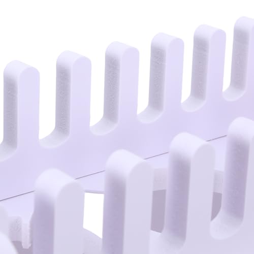 Support de téléphone portable bureau blanc à 10 compartiments pour rangement