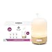 TaoWell Luftbefeuchter I Aroma Diffuser mit Ultraschall Vernebler I mit Wellness Licht in 6 Farben I Duftlampe für ätherische Duftöle (Natura Mini)