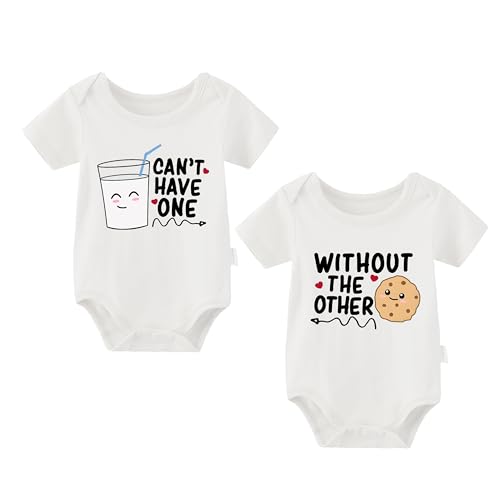 Image of babytwinssuit Baby Twins Bodysuit Can