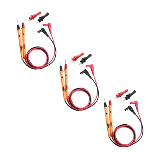 Image of Multimeter, Precision Sharp Lead 1000V 20A Digital Multi Meter Clamp Tester Probe Test Probes Leads, Test Extension, Multimeter Accessories (6)