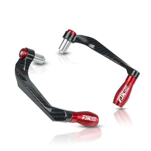 Garde main FJR1300 rouge protecteur de levier de frein 22mm pour moto de 2003 à 2017